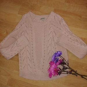 Pink sweater size s